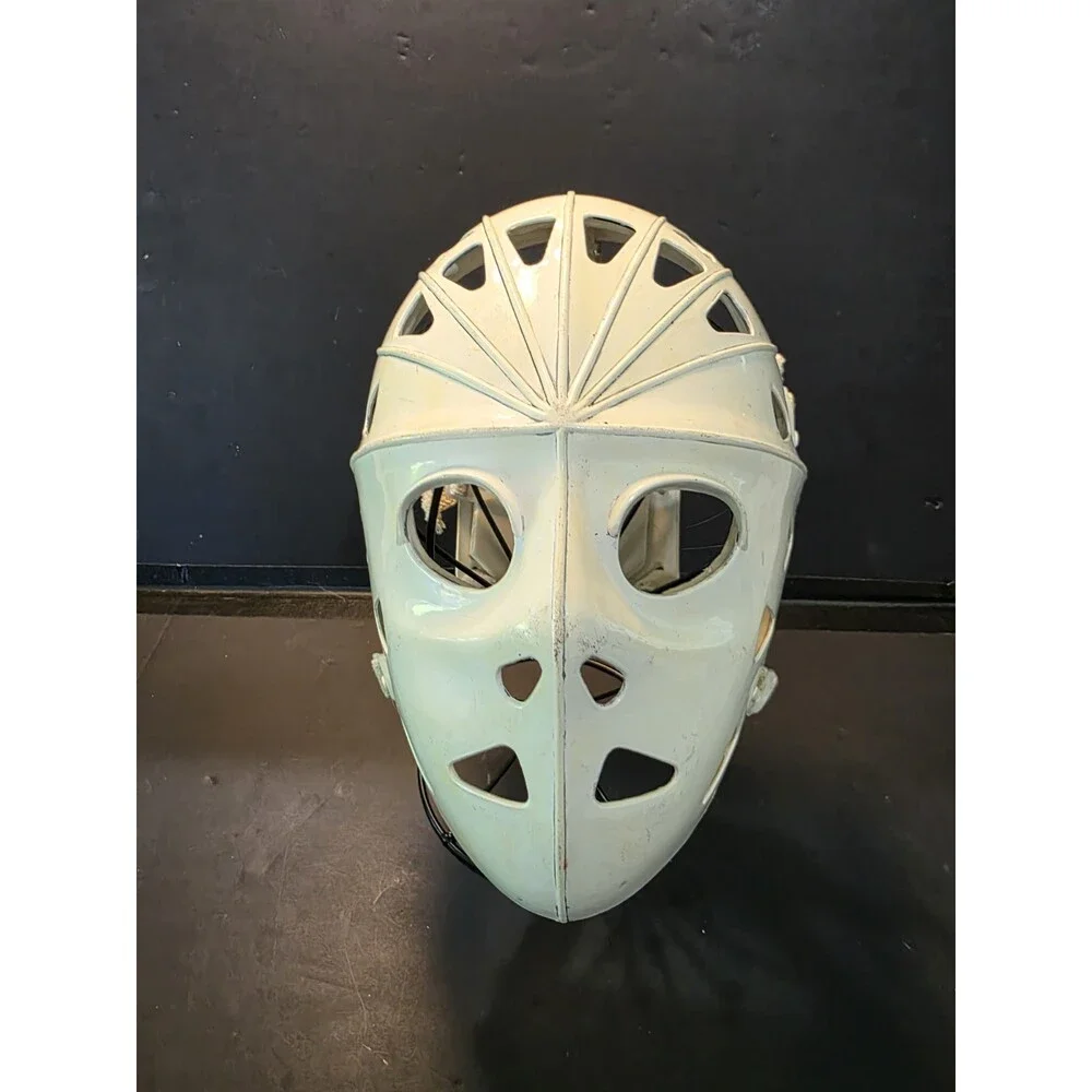 Vintage Goalie Mask Scary Friday 13th Horror Halloween Costume Prop Creepy